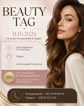 Beauty day : 31/10/2026